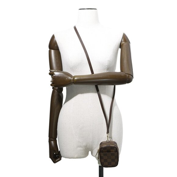 LOUIS VUITTON Etui / Okapi Size PM Damier Ebene Canvas Brown N61738 - Picture 3 of 16